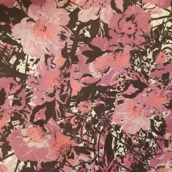 💕ROTATE💕 Irina Blouson Puff Sleeve Printed Dress ~ Pink Floral Print 10 NWT - Picture 14 of 16